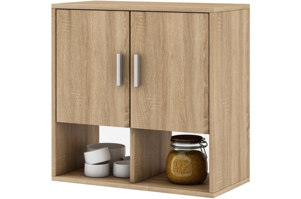 Шкаф навесной Мария-10 дуб сонома