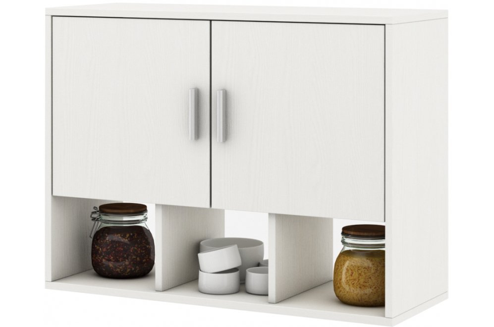 Шкаф навесной Мария-11 белый