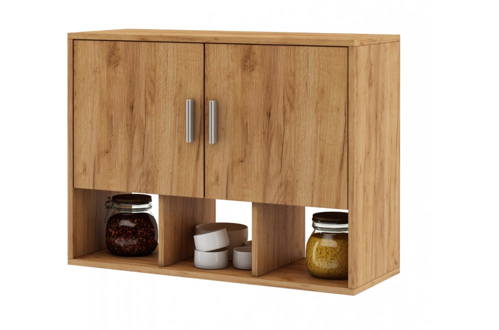 Шкаф навесной Мария-11 дуб золотистый