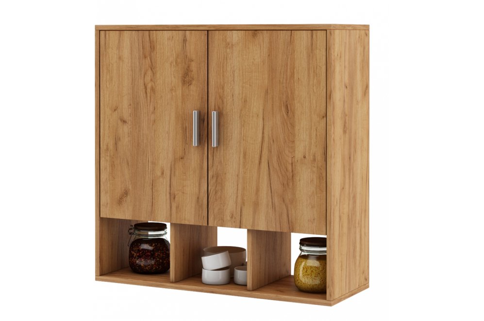 Шкаф навесной Мария-15 дуб золотистый