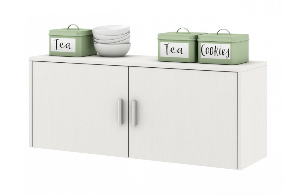 Шкаф навесной Мария-4 белый