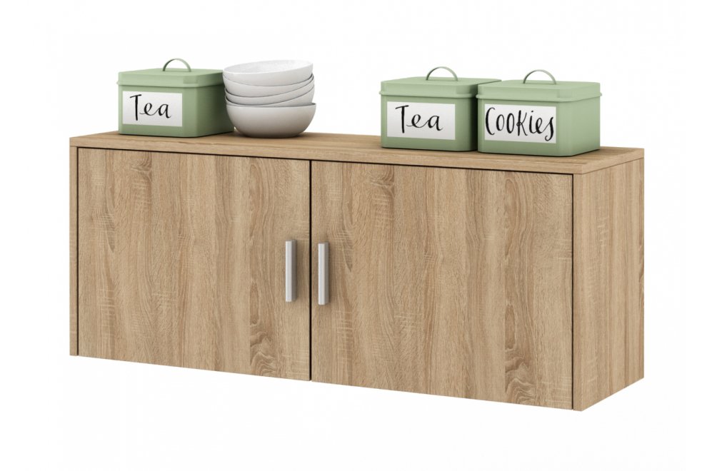 Шкаф навесной Мария-4 дуб сонома