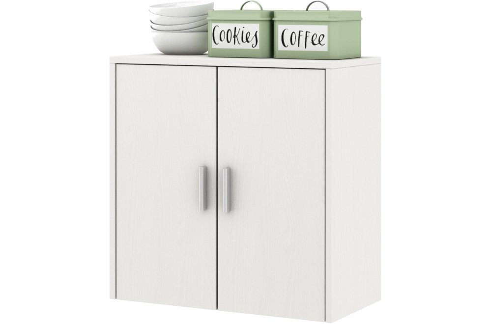 Шкаф навесной Мария-6 белый