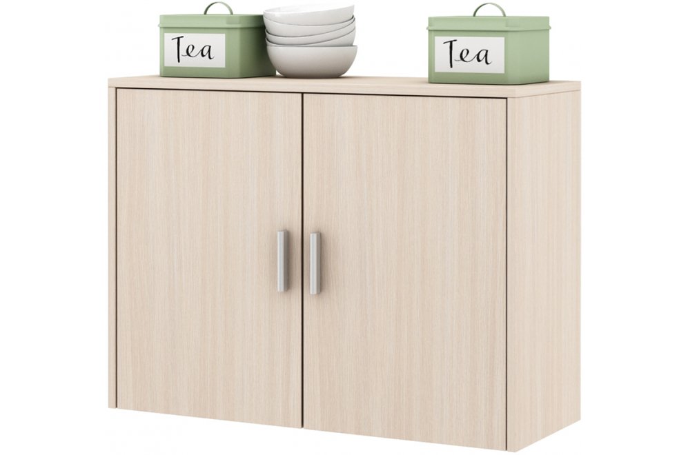 Шкаф навесной Мария-7 дуб молочный