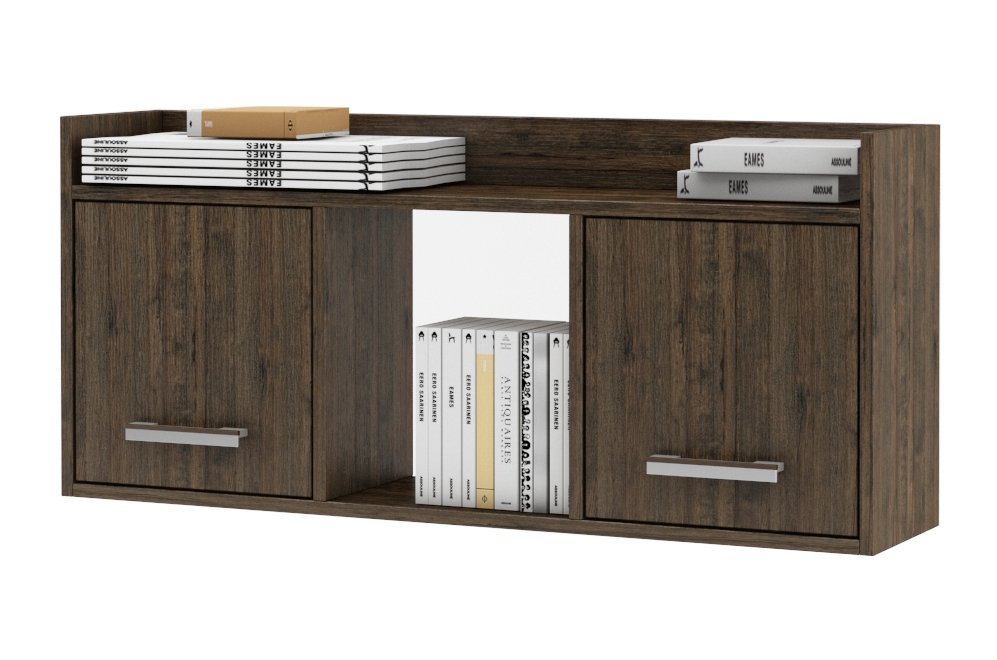 Шкаф навесной Остин-1 дуб апрель тёмный