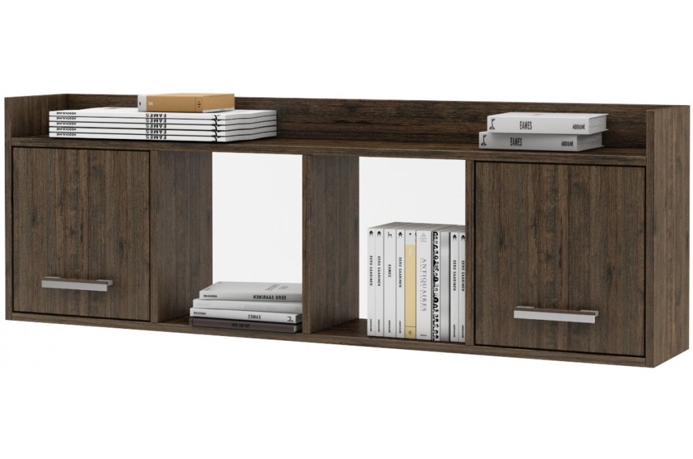 Шкаф навесной Остин-2 дуб апрель тёмный