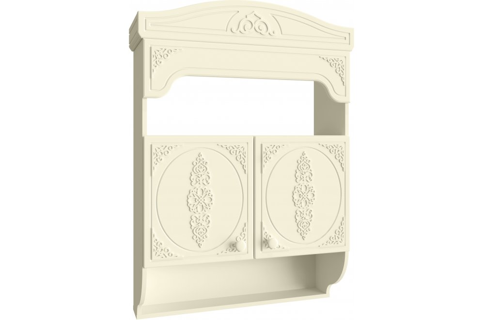 Шкаф навесной Ассоль плюс АС-14 ваниль