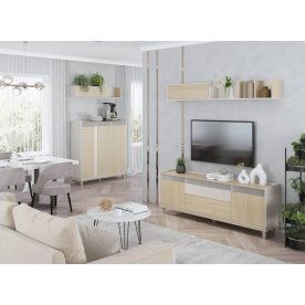 Шкаф навесной Матера модель 3