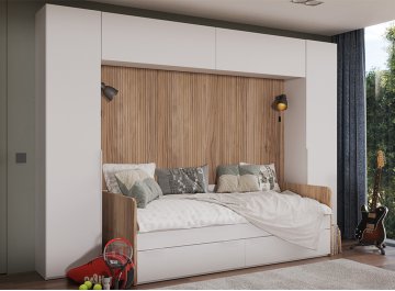 Шкаф навесной Порто СМ-393.21.023-24