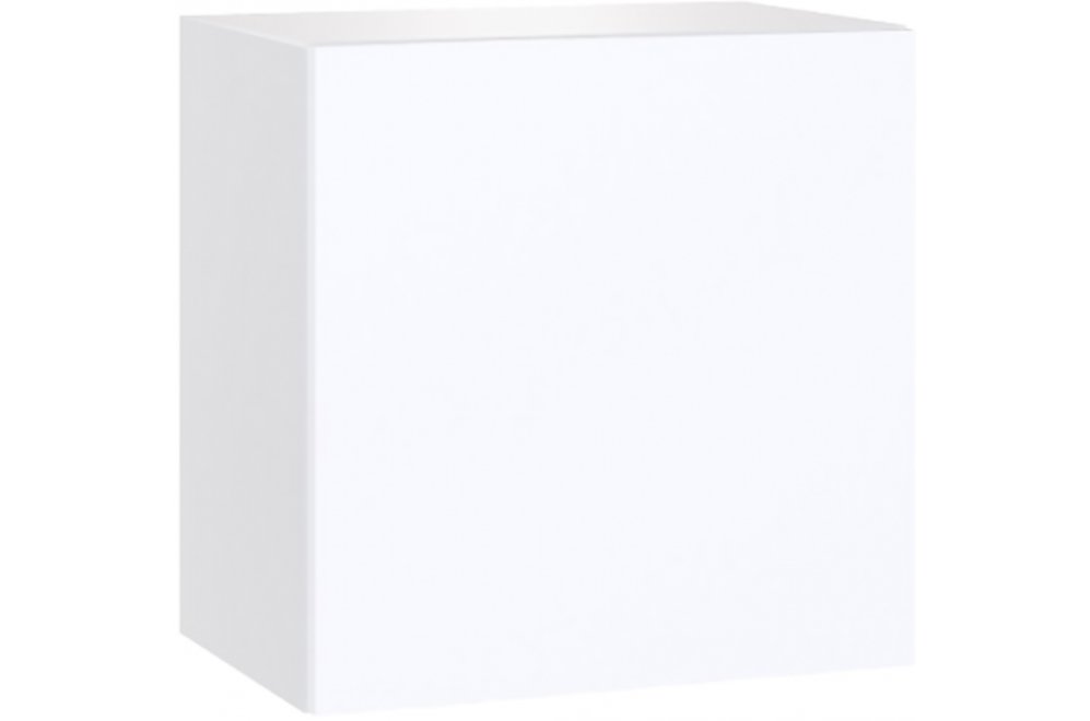 Шкаф навесной Сириния Куб 1 белый снег