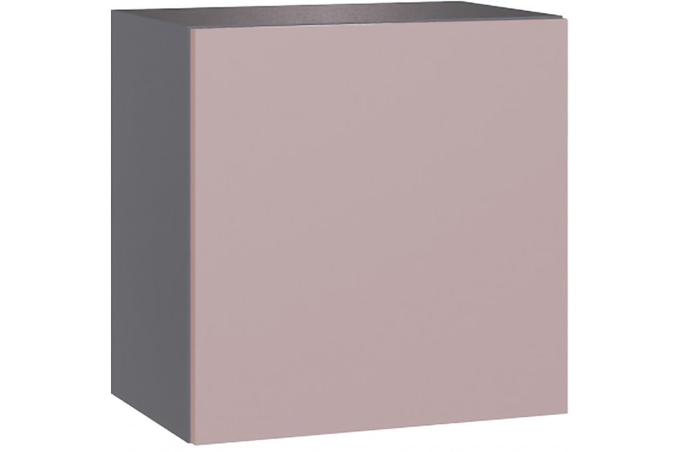 Шкаф навесной Сириния Куб 1 пудра