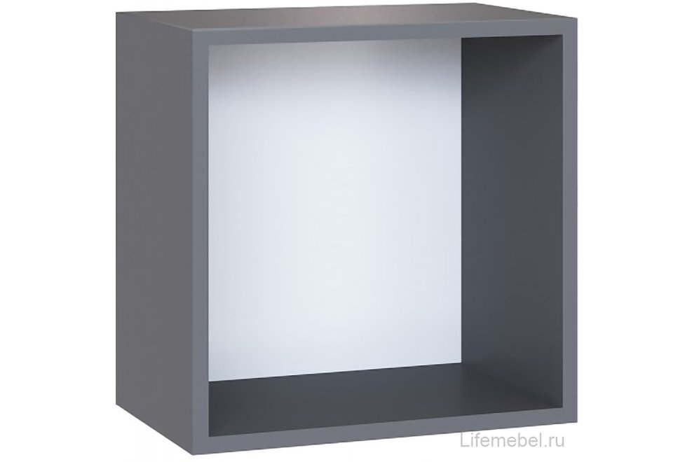 Шкаф навесной Сириния Куб 1 пудра