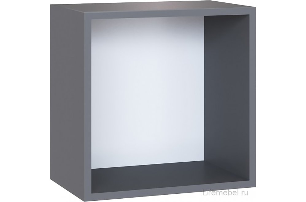 Шкаф навесной Сириния Куб 2 пудра