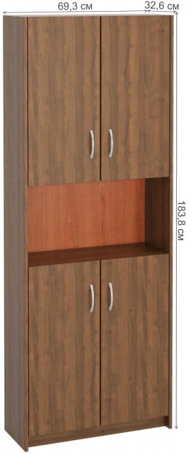 Шкаф Милана-15 орех