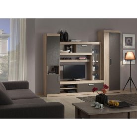 Шкаф двухдверный Макси скала