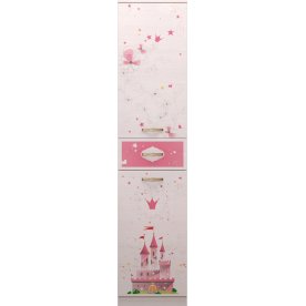 Шкаф-пенал Принцесса 15 левый