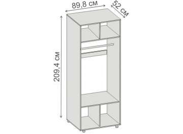 Шкаф Аллегро 4
