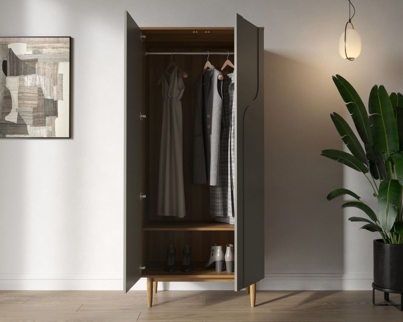 Шкаф Арка (Arka) AR12-f2 Темно-бежевый