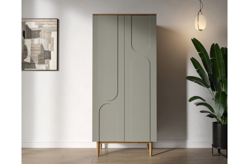 Шкаф Арка (Arka) AR13-F2 Темно-бежевый