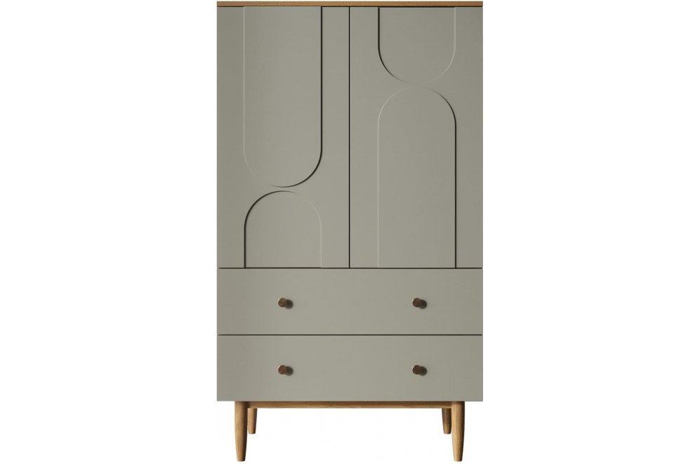 Шкаф Арка (Arka) AR14-f2 Темно-бежевый