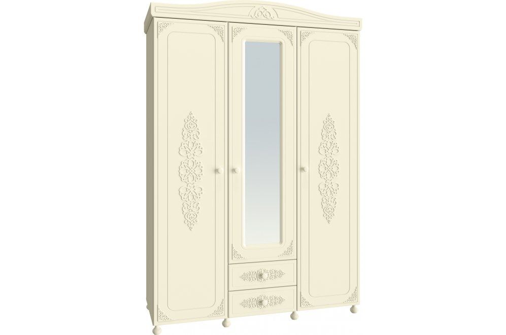 Шкаф Ассоль плюс АС-27 ваниль