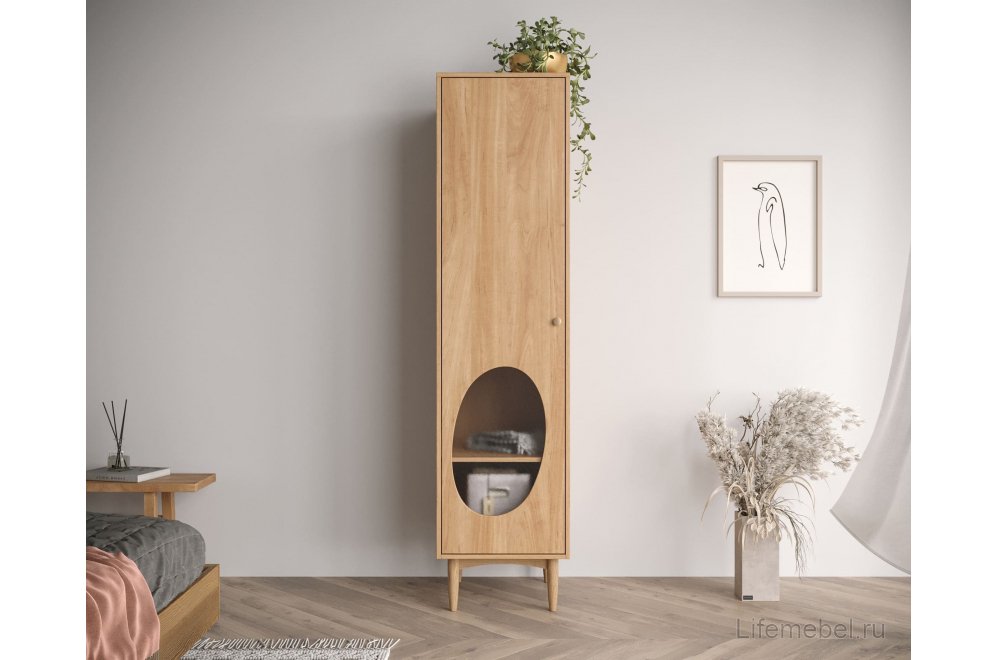 Шкаф Баббл (Bubbles) BBL14 Орех
