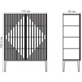 Шкаф Menorca MDI.BR.MN.18