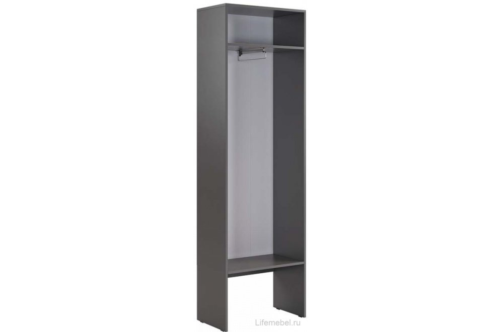 Шкаф Баско L600 графит
