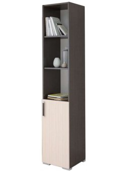 Стеллаж Белла венге / дуб молочный