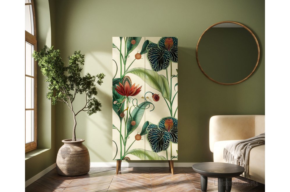 Шкаф Бербер (Berber) BB08/Print_55 разноцветный