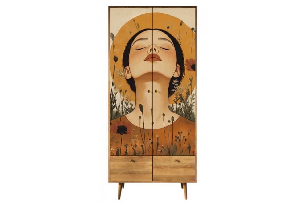 Шкаф Бербер (Berber) BB16/Art09 разноцветный