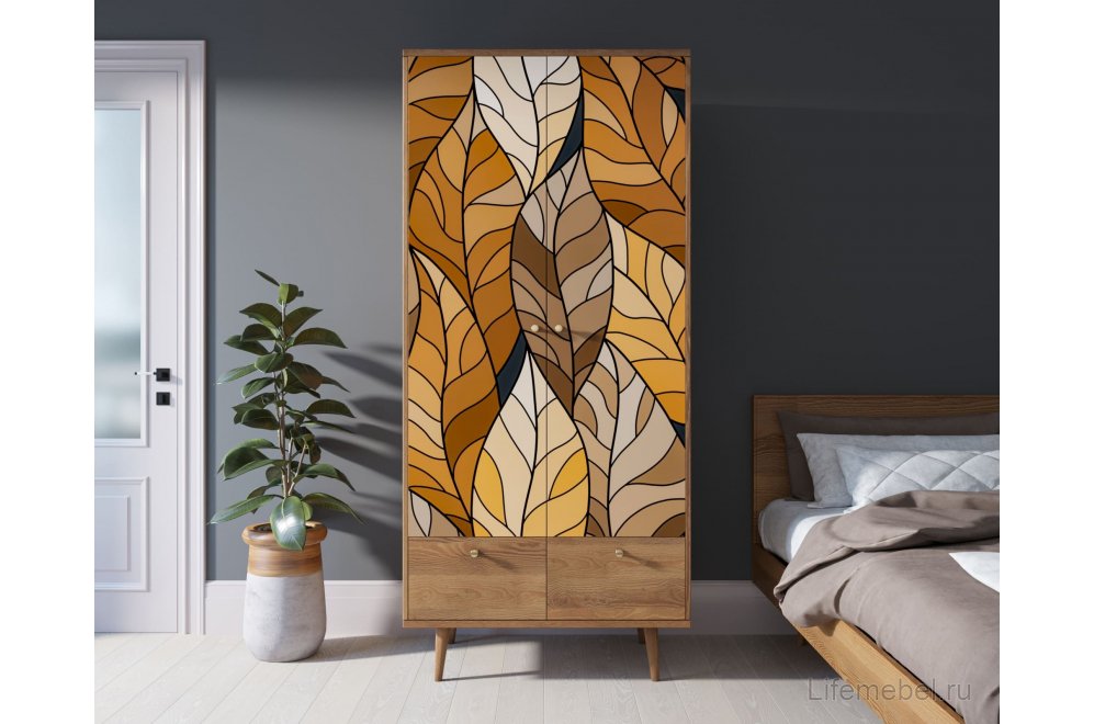 Шкаф Бербер (Berber) BB16/Print_08 разноцветный