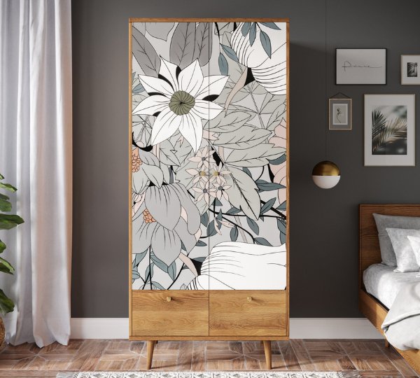 Шкаф Бербер (Berber) BB16/Print_50 разноцветный