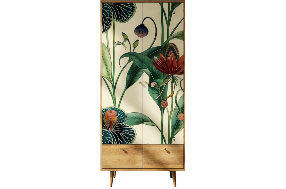 Шкаф Бербер (Berber) BB16/Print_55 разноцветный