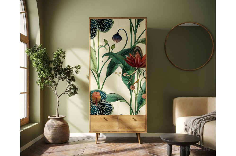 Шкаф Бербер (Berber) BB16/Print_55 разноцветный