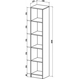Шкаф Бостон-1