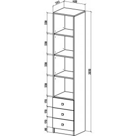 Шкаф Бостон-4