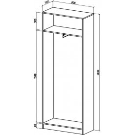 Шкаф Бостон-8