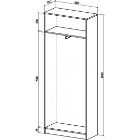 Шкаф Бостон-8