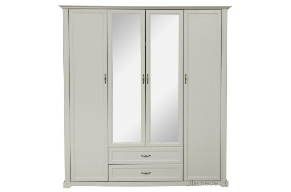 Шкаф Сохо 32.01 серый