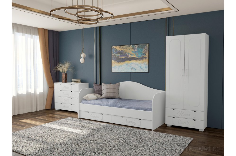 Шкаф ДримСтар ДС-60К белое дерево