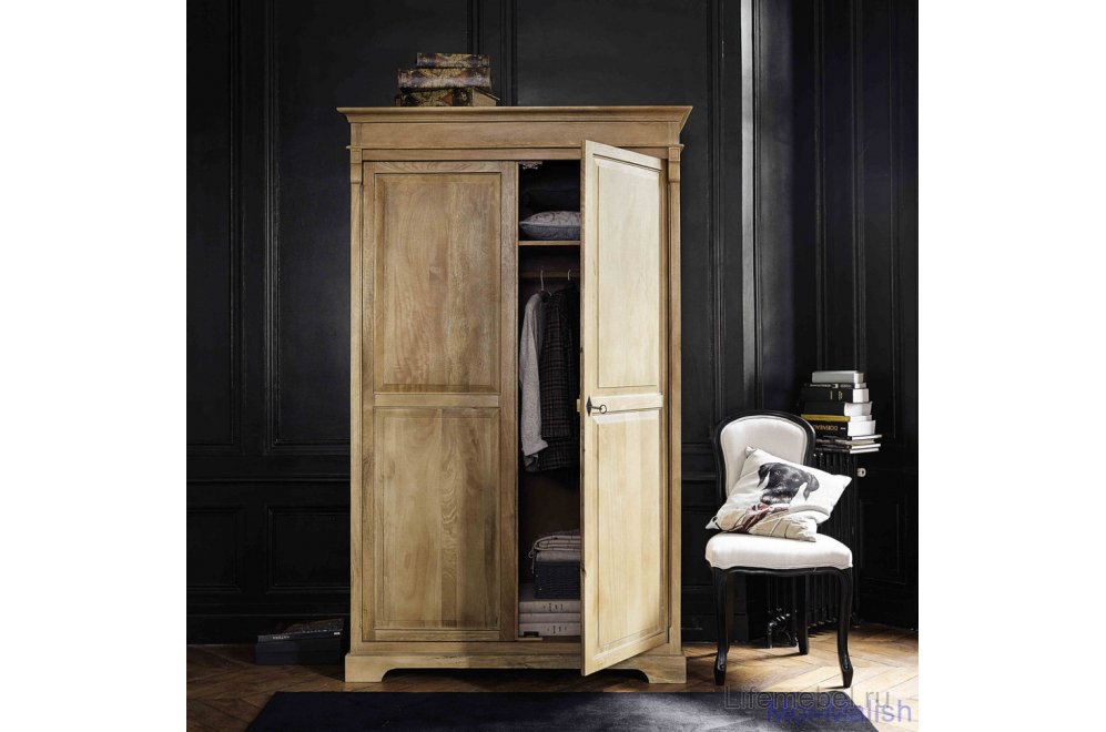 Шкаф двухдверный Secret De Maison Academy натуральный