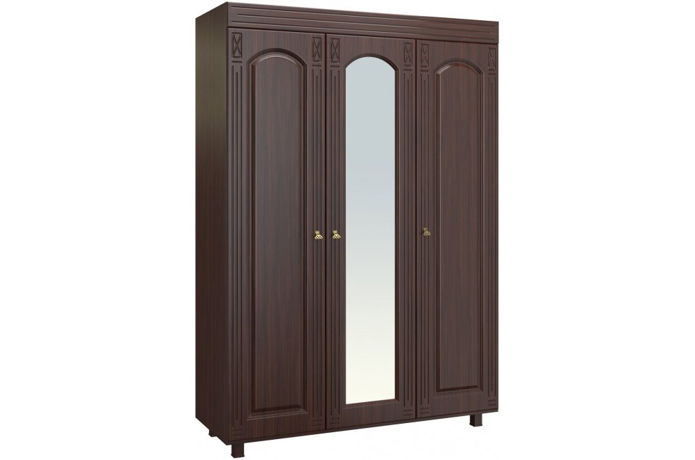 Шкаф Элизабет ЭМ-18 орех темный