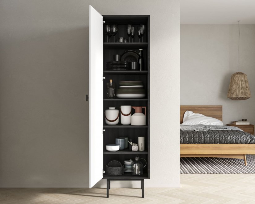 Шкаф Эмерсон (Emerson) EM101/Print_01 черный