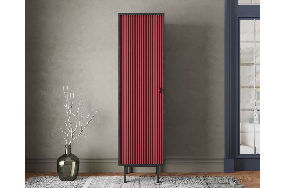 Шкаф Эмерсон (Emerson) EM101/red/L черный