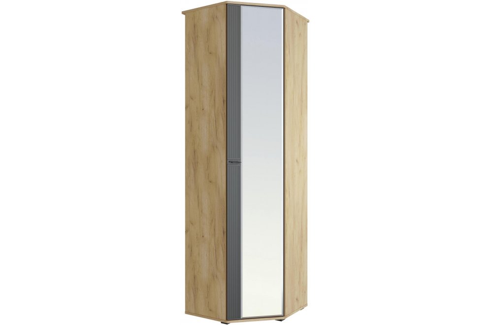 Шкаф Эмилия ЭЛ-14К дуб крафт золотой / графит