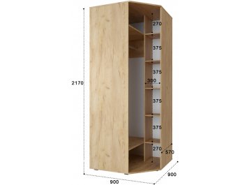 Шкаф Эмилия ЭЛ-17К