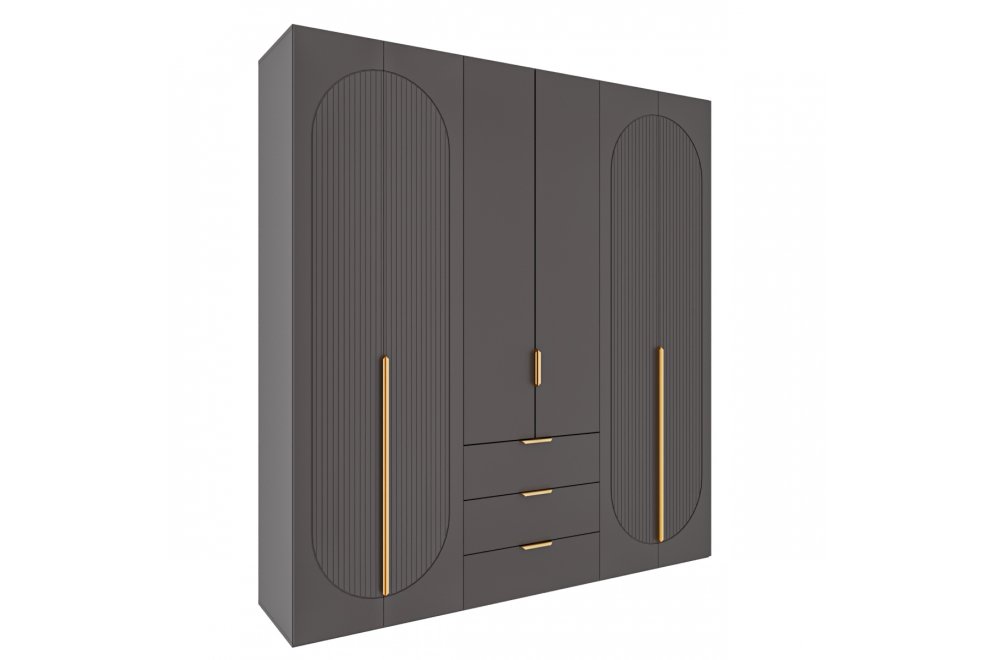 Шкаф Фиеста 200 графит