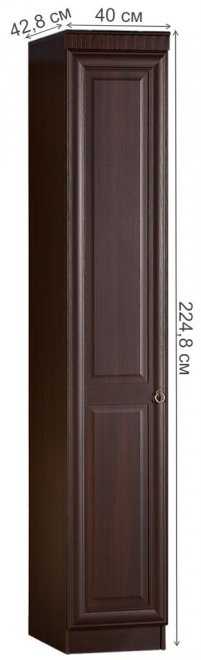 Шкаф Инна 616 денвер темный