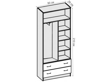 Шкаф Иннэс-6